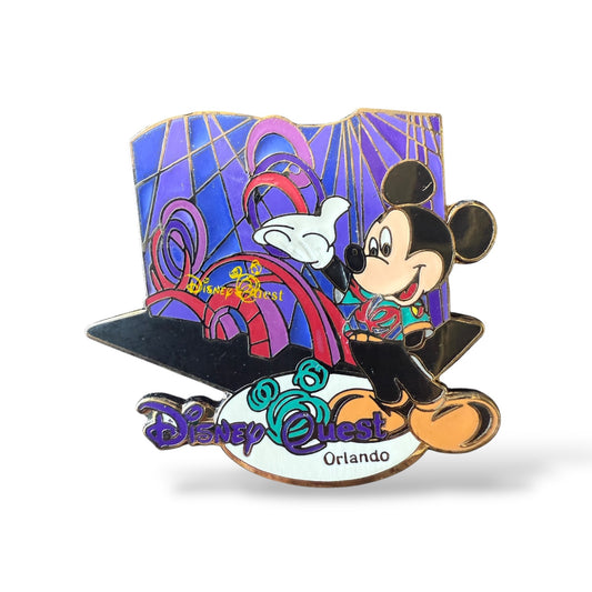 WDW Disney Quest Orlando Mickey Pin