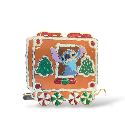 Disney Shopping Holiday Train World of Disney Stitch Pin