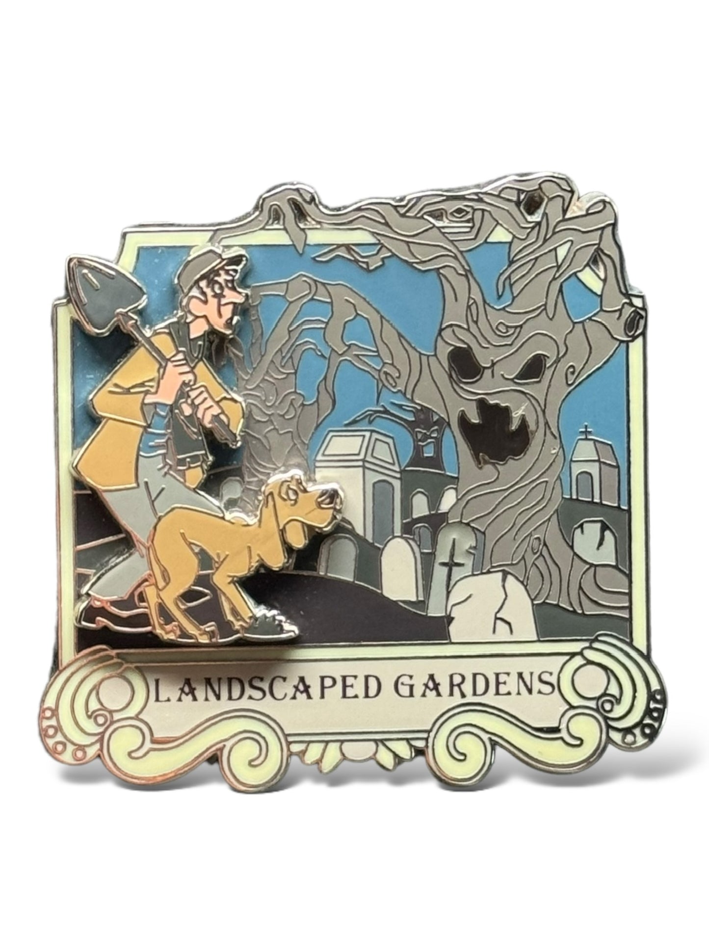 DLR Haunted Mansion O'Pin House Amenities Landscaped Gardens Pin