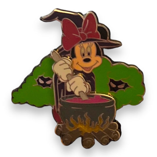 Disney Parks Ghoulish Graveyard Collection Minnie Mouse as Witch Pin
