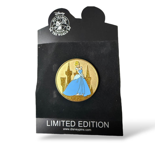 Disney Shopping Gold Coin Cinderella Pin