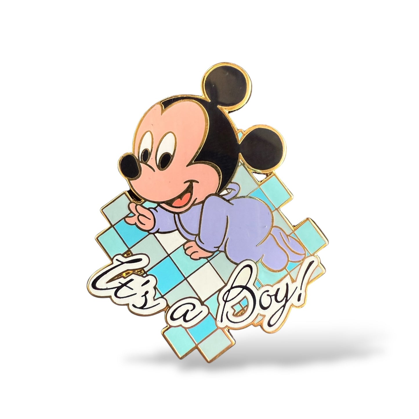 Disney Auctions Baby Mickey Mouse It's a Boy! Pin
