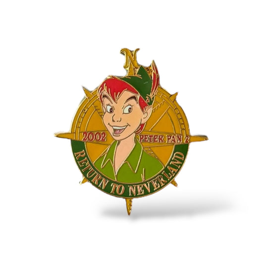 Disney Store 100 Years of Dreams Peter Pan 2 Return To Neverland Pin