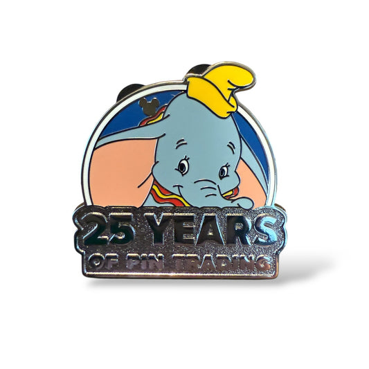 Cast Lanyard 25 Years of Pin Trading Dumbo Hidden Mickey Pin
