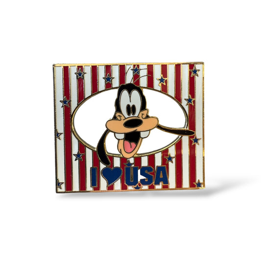 JDS USA I Love USA Goofy Pin