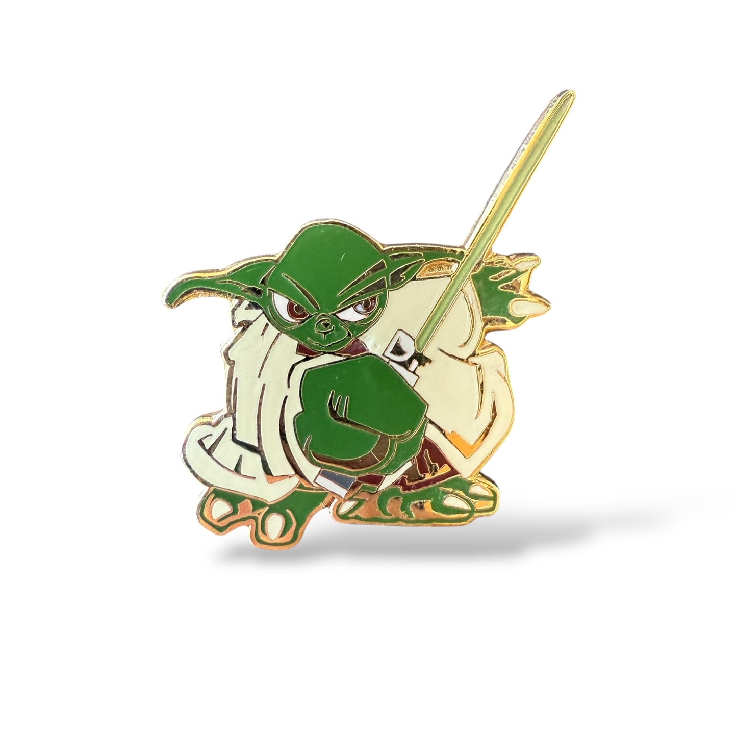 Disney Parks Star Wars Cartoon Style Yoda Pin