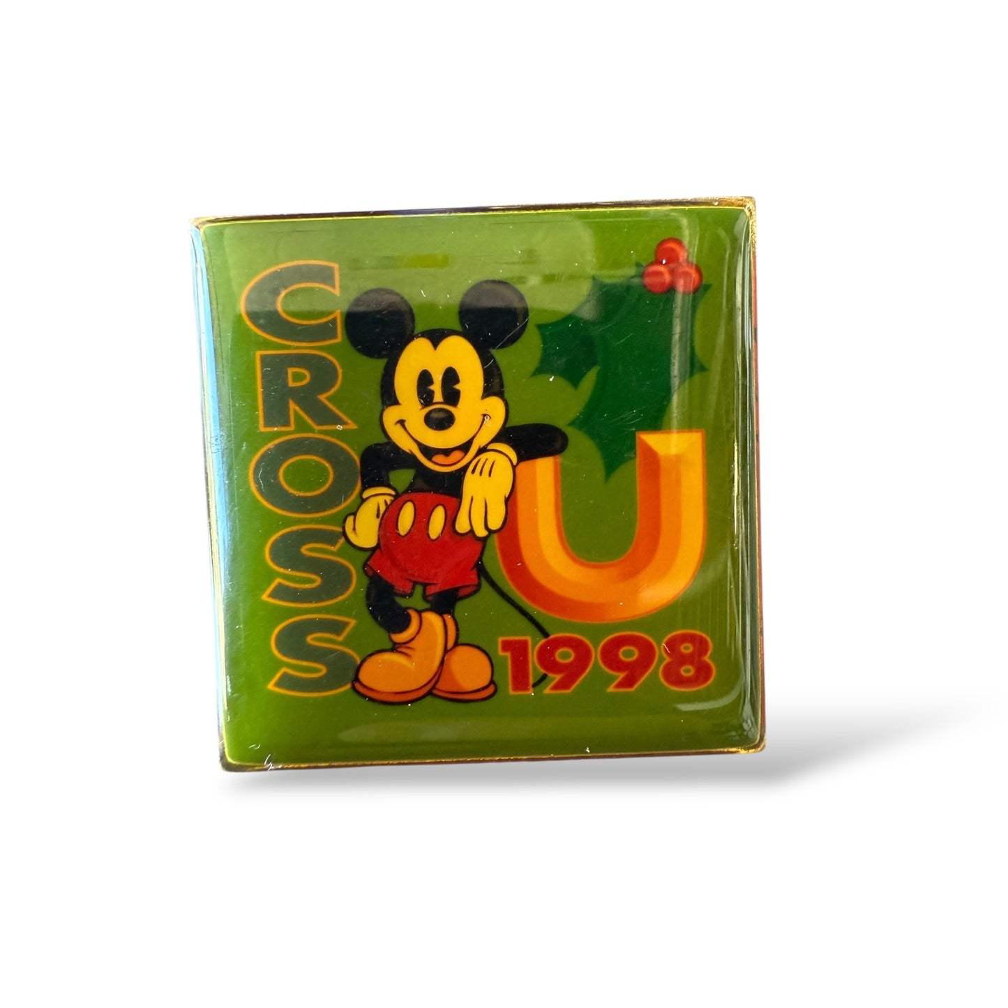 DEC Cross-U Christmas 1998 Pin