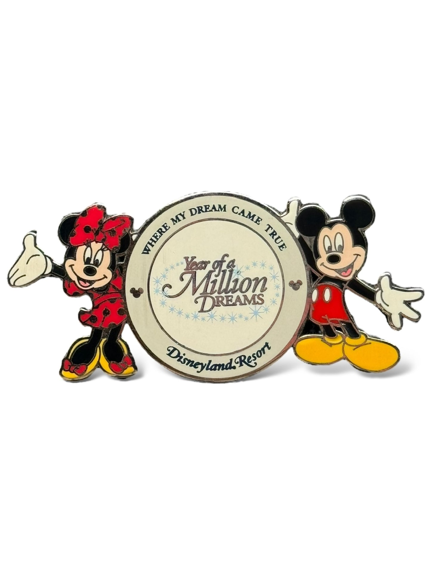 DLR Year of a Million Dreams Mickey and Minnie Pin