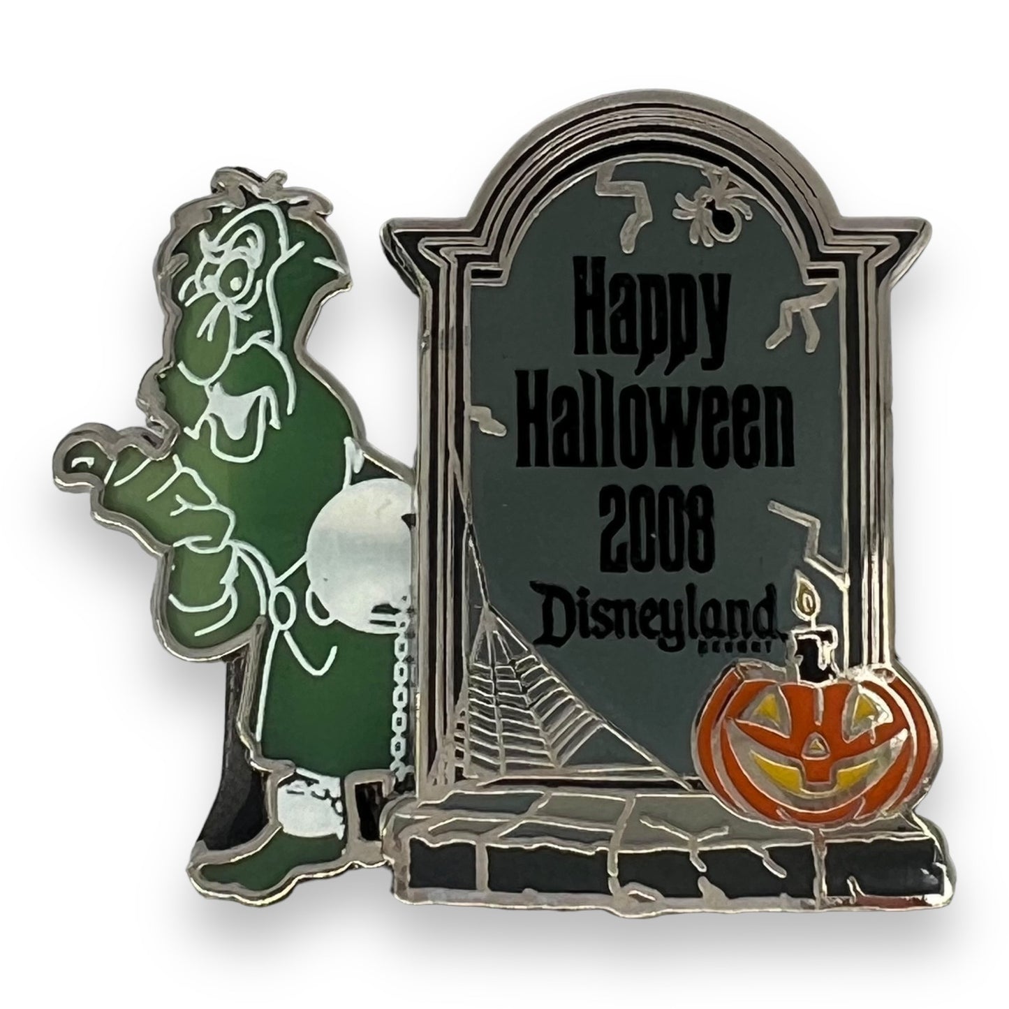 DLR Happy Halloween 2008 Haunted Mansion Tombstone Gus Pin