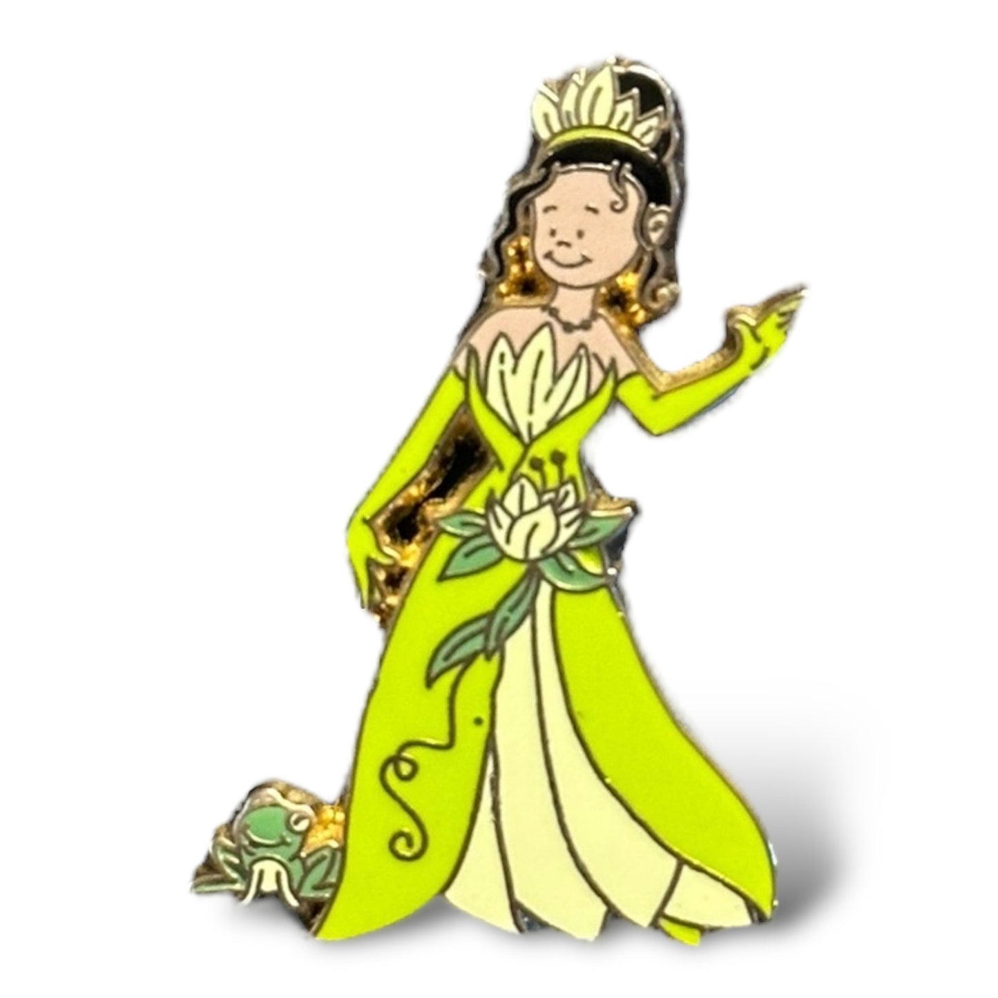 Disney Parks Kids Dressed as Princesses Booster Set Tiana Pin