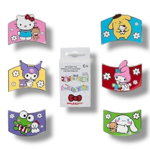 Sanrio and Friends Color Block Mystery Pin