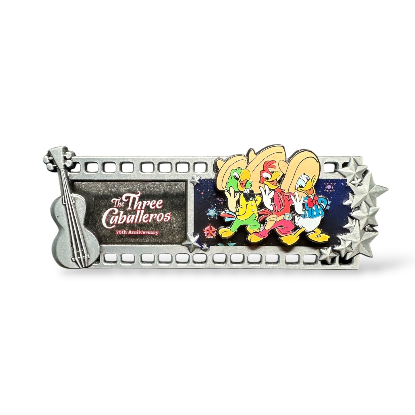 WDI Anniversary Film Strip The Three Caballeros Pin