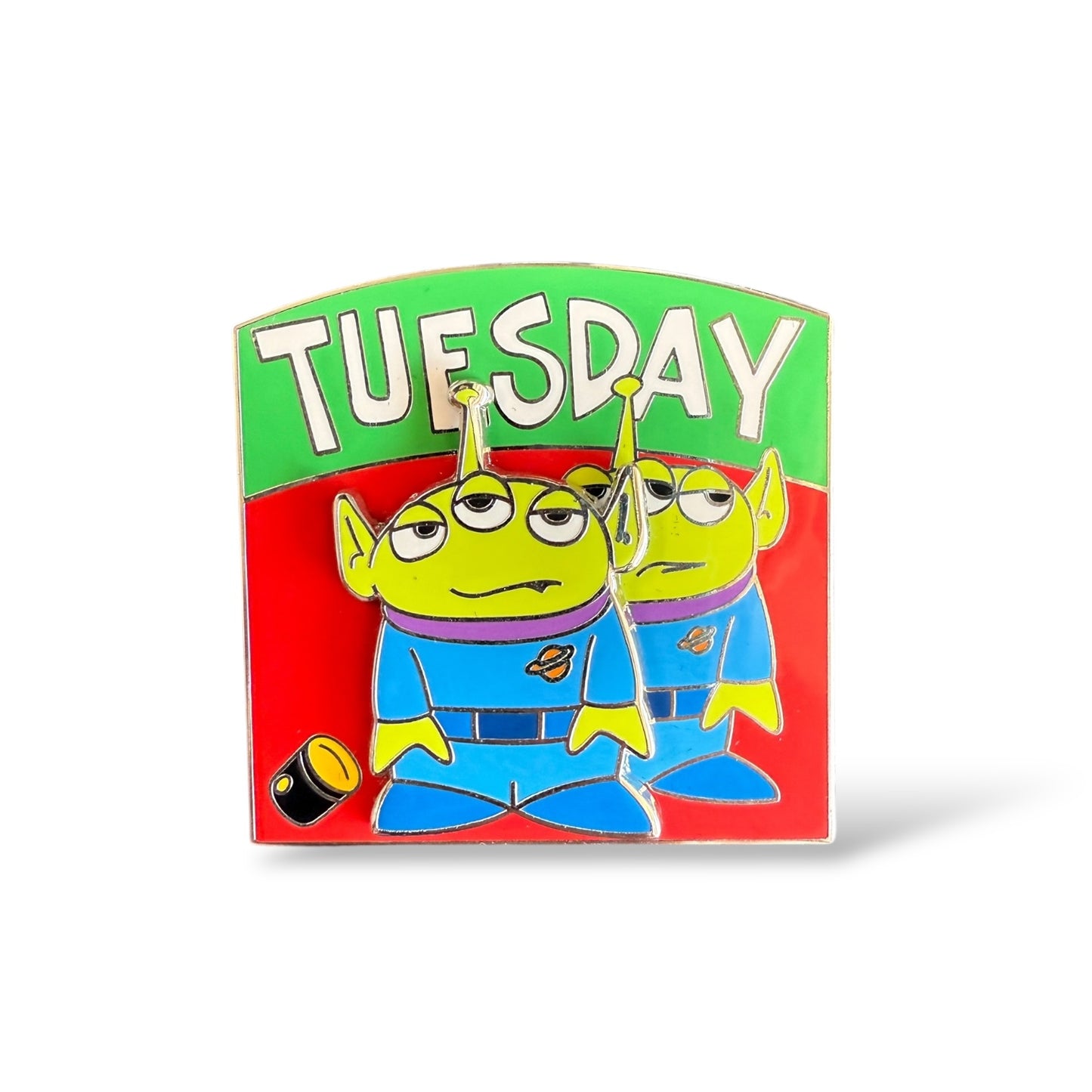 WDW Spotlight Little Green Men Days of the Week Tuesday Pin