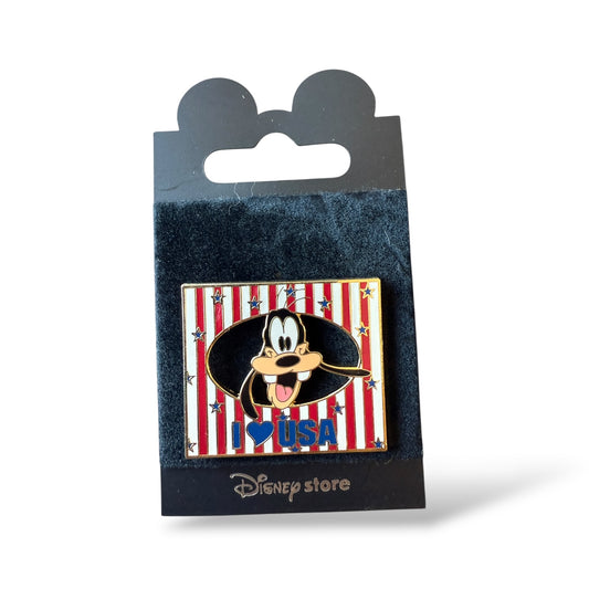 JDS USA I Love USA Goofy Pin