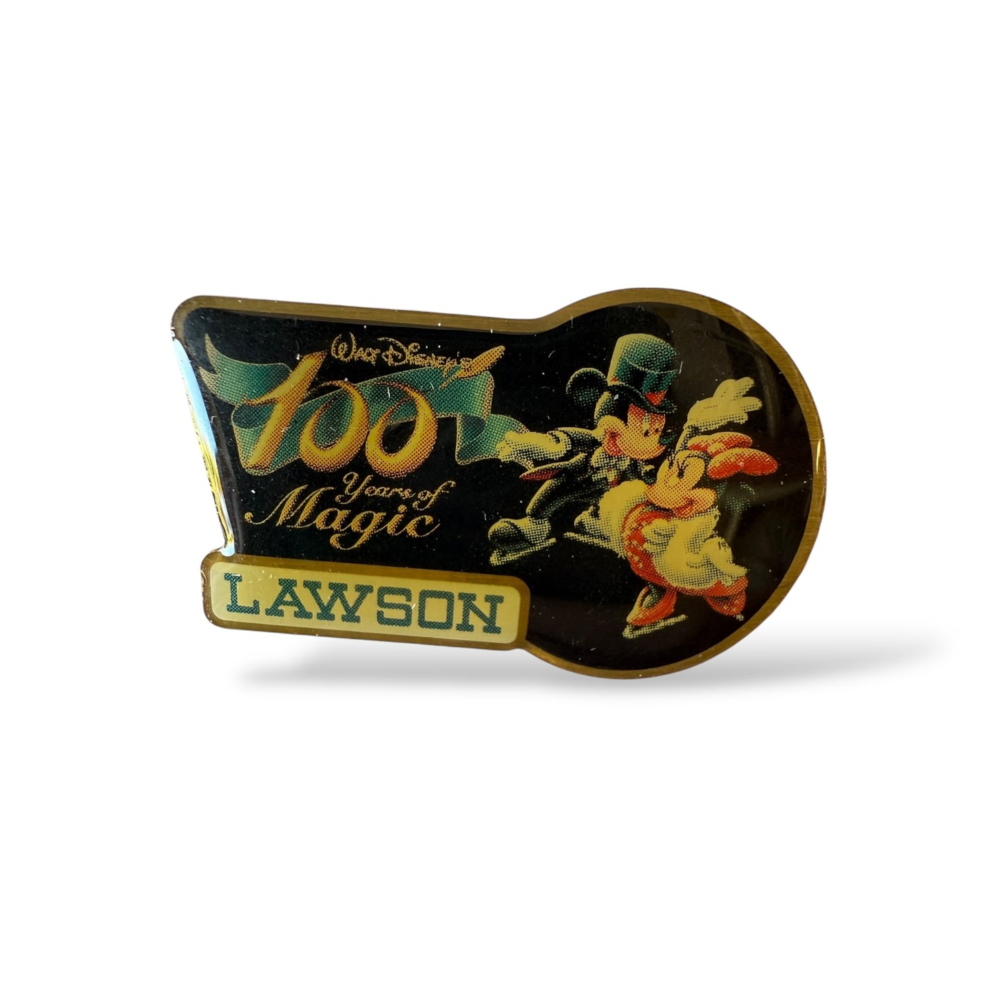Disney Parks Disney On Ice Mickey and Minnie Mouse Lawson Pin