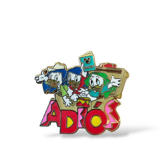 Adventures By Disney Huey, Dewey & Louie Nephews Adios Pin