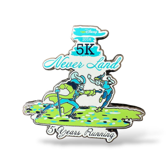 DLR 2016 5th Annual Tinker Bell Half Marathon Weekend 5K Event Pin