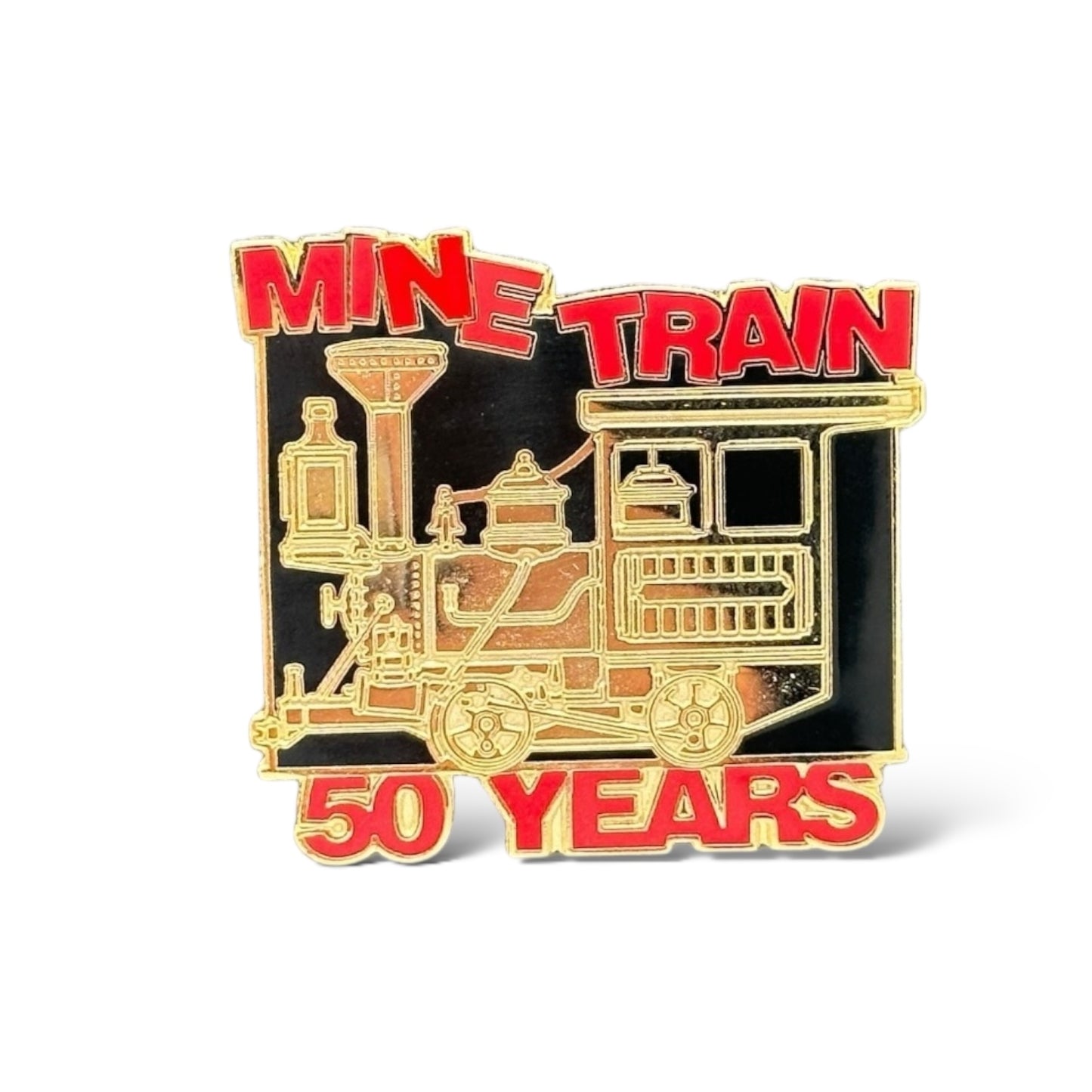 DLR Disneyland Mine Train 50 Years Pin
