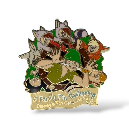 WDW A Family Pin Gathering Peter Pan & Lost Boys Pin