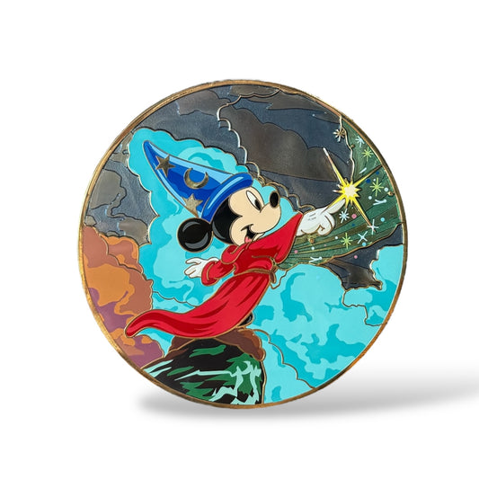Acme Hotart Golden Magic Sorcerer Mickey Pin