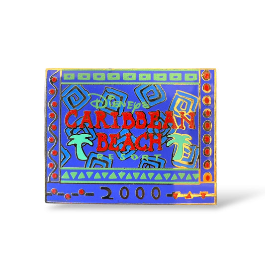 WDW Disney's Caribbean Beach Resort 2000 Pin