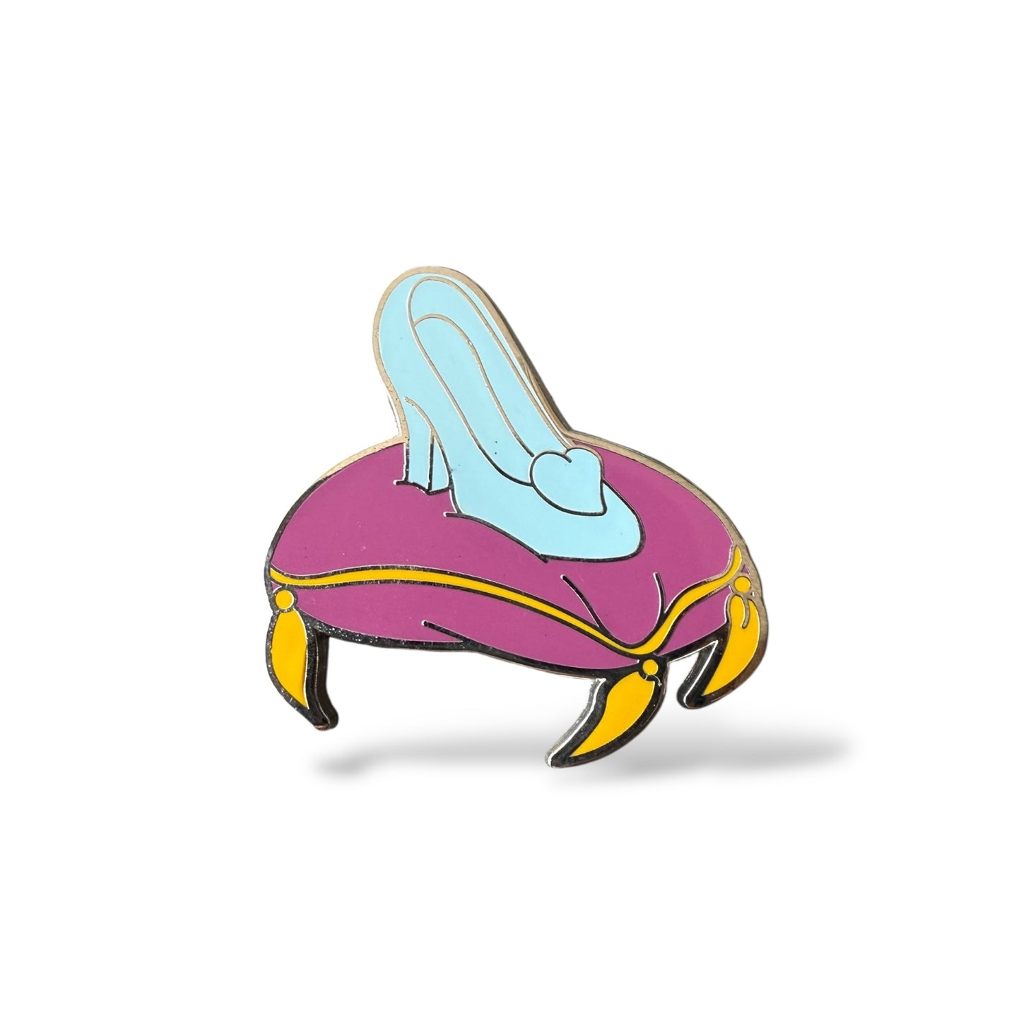Disney Parks Cinderella Booster Glass Slipper Pin