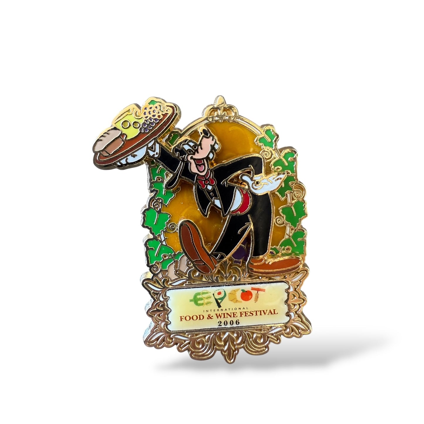 WDW Epcot International Food & Wine Festival 2006 Goofy Pin