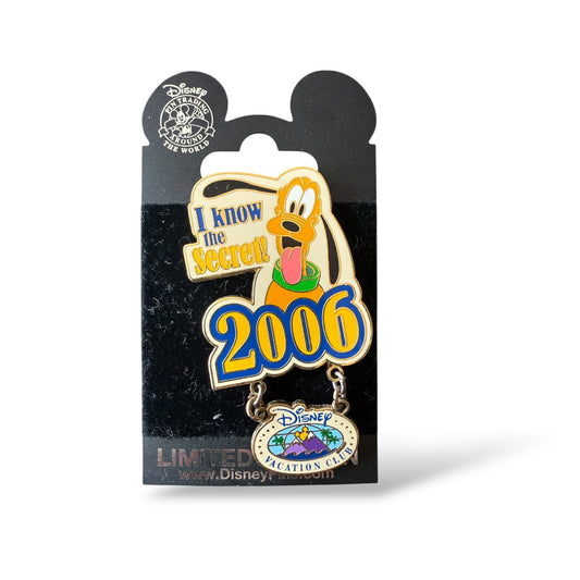 DVC I Know the Secret Pluto Dangle Pin