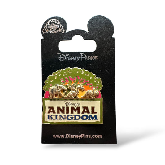 WDW Elephant, Dragon and Dinosaur Tree of Life Animal Kingdom Pin