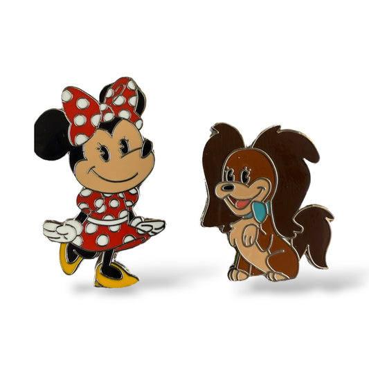 DIsney Parks Minnie and Fifi Build A Pin Set