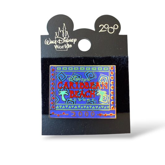 WDW Disney's Caribbean Beach Resort 2000 Pin