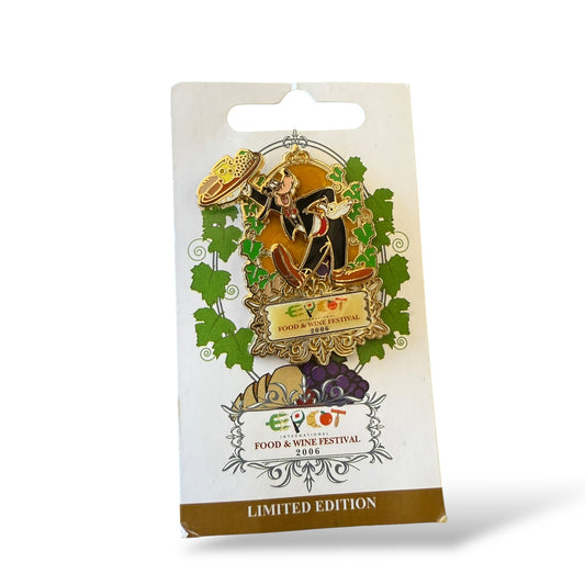 WDW Epcot International Food & Wine Festival 2006 Goofy Pin