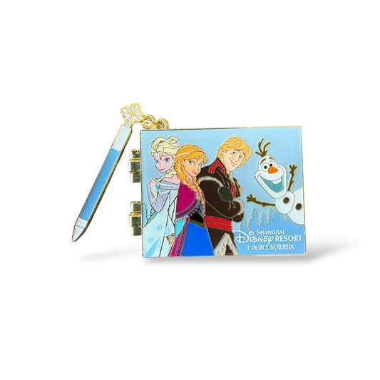 SDR Official Autograph Book Frozen Hinge Dangle Pin