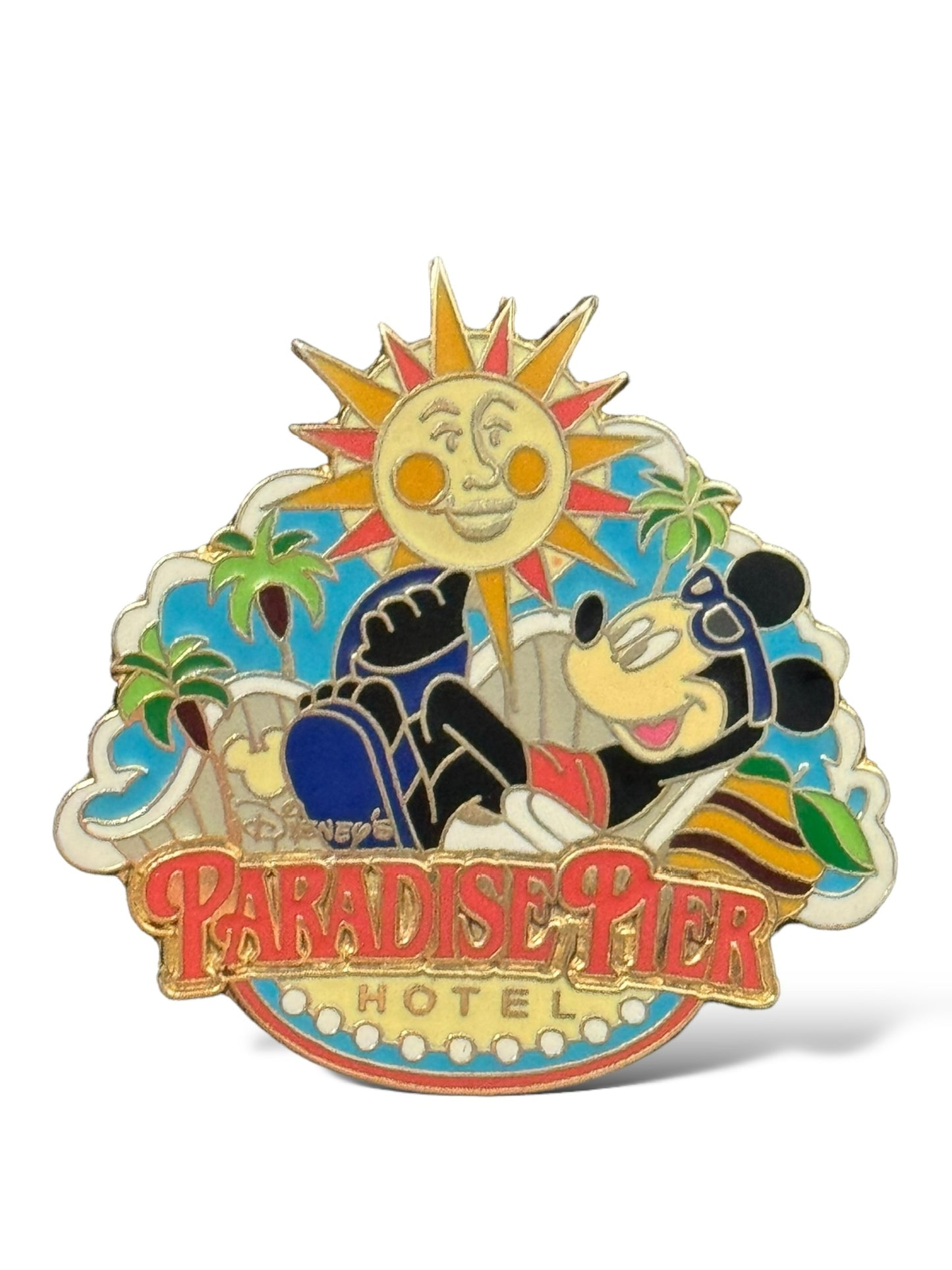 DLR Paradise Pier Hotel Mickey Pin