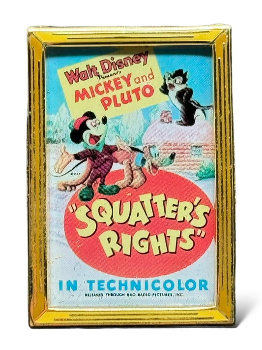 JDS Movie Poster Squatters Rights Mickey Mouse Pin
