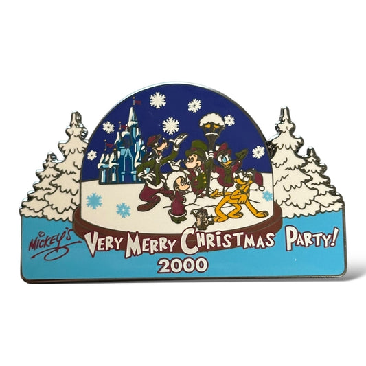 WDW Very Merry Christmas Party 2000 Snow Globe Fab 5 Pin