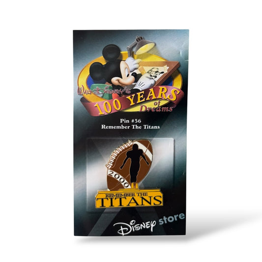 Disney Store 100 Years of Dreams Remember The Titans Pin