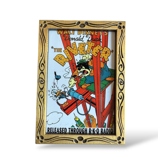 WDW Nostalgia Movie Poster Donald The Riveter Pin