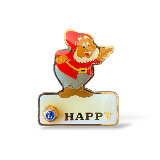 DLR Lions Club Happy Pin