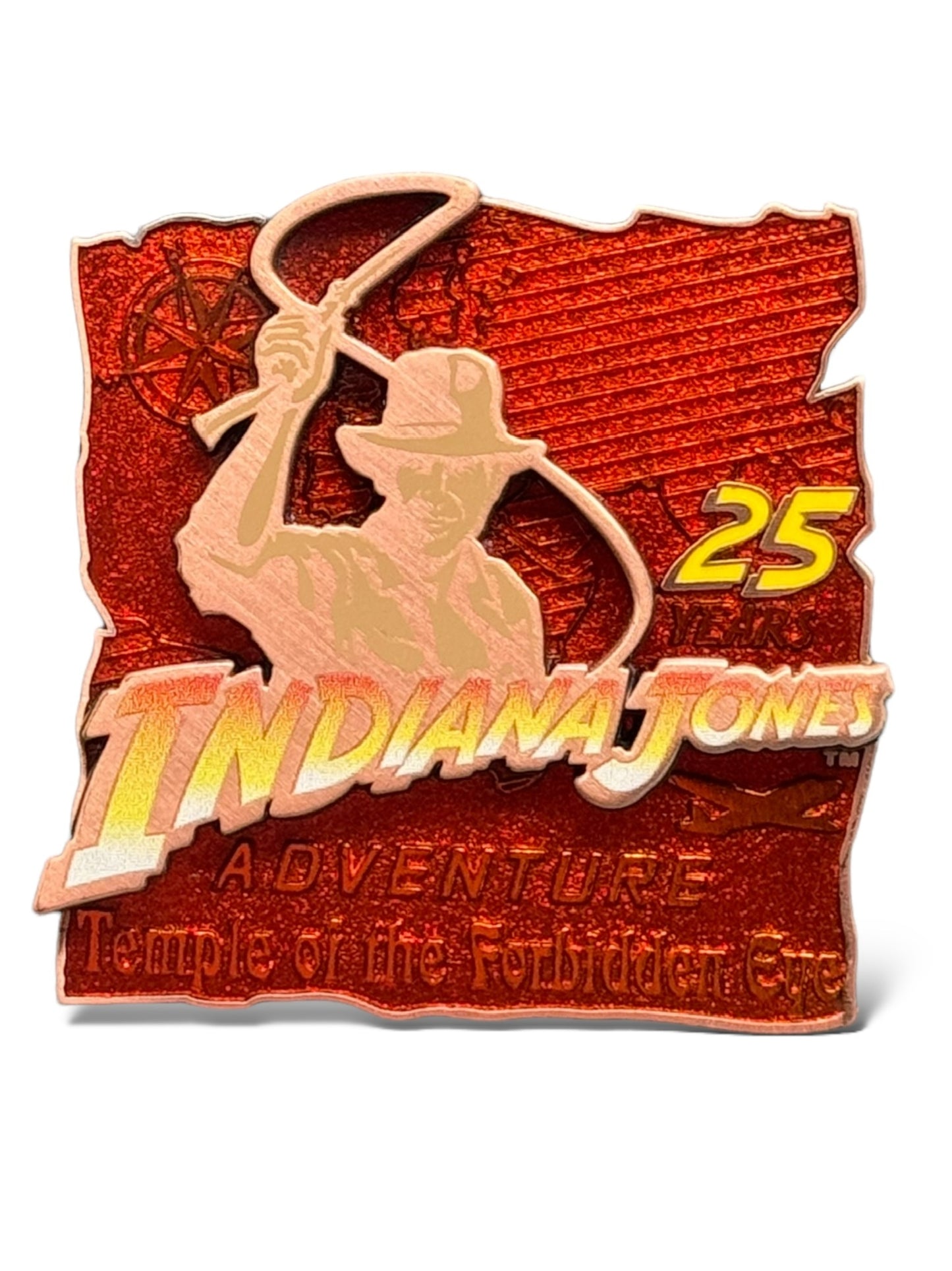 DLR Indiana Jones Adventure 25th Anniversary Pin