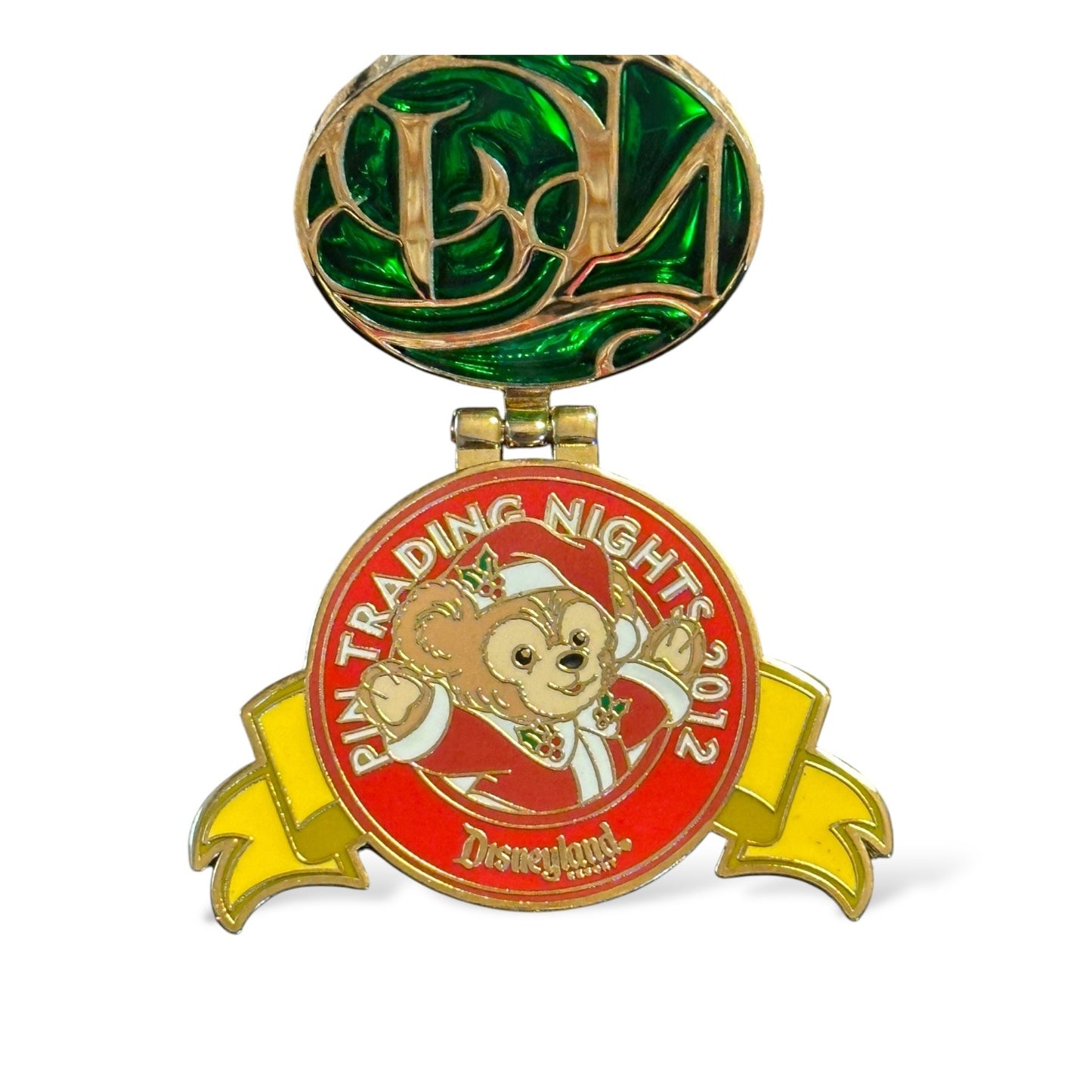 DLR Disney Pin Trading Night 2012 Santa Duffy Pin