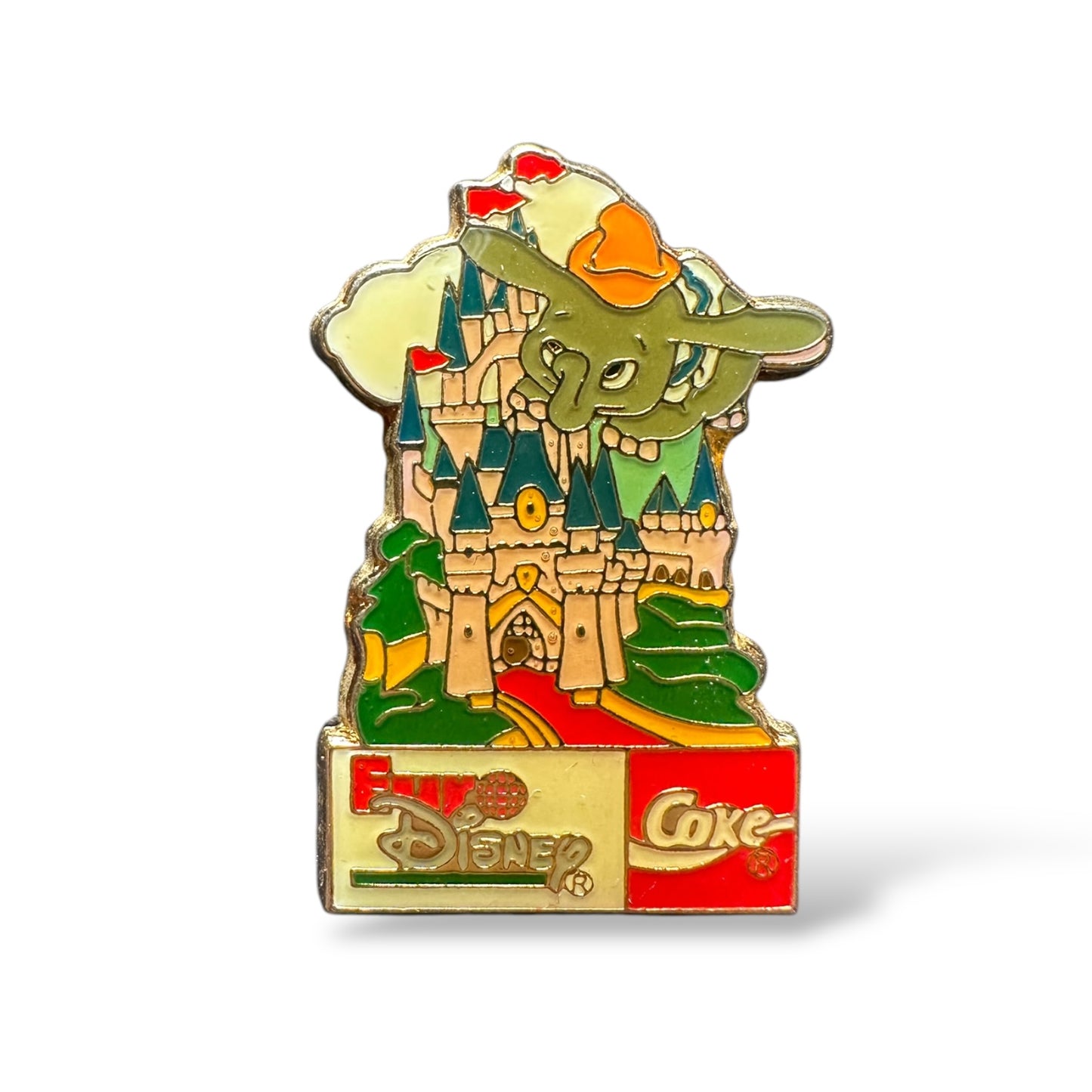 DLRP Euro Disney Dumbo from Coke Pin