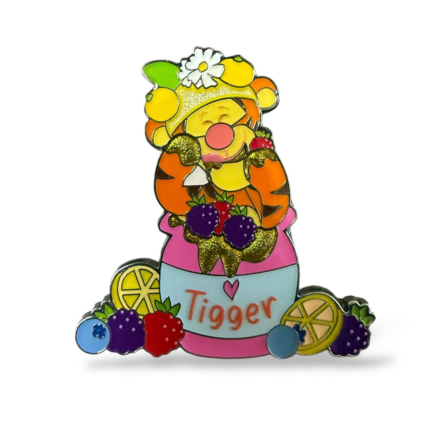 HKDL Winnie the Pooh Fruit Honey Pot Tigger Pin