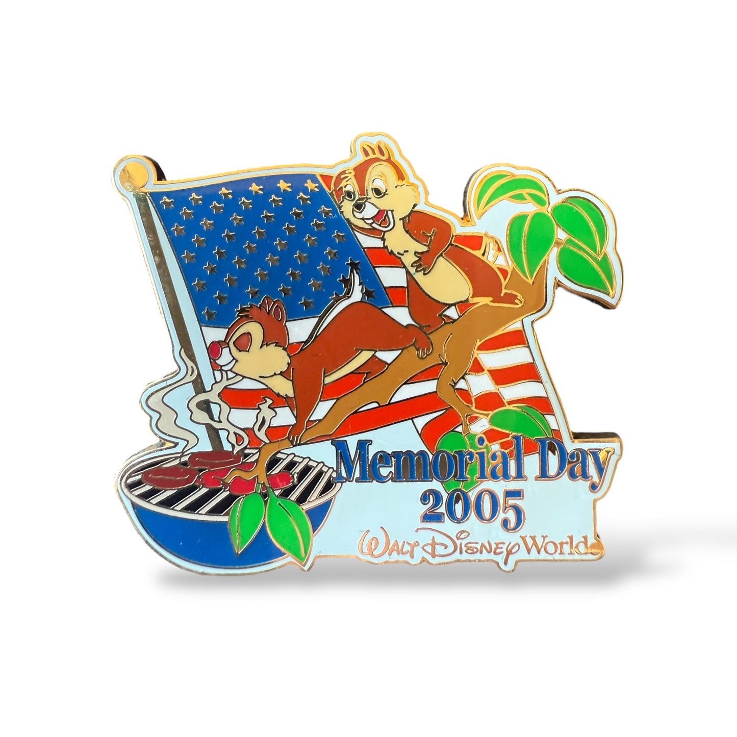 WDW Memorial Day 2005 Chip n' Dale Pin