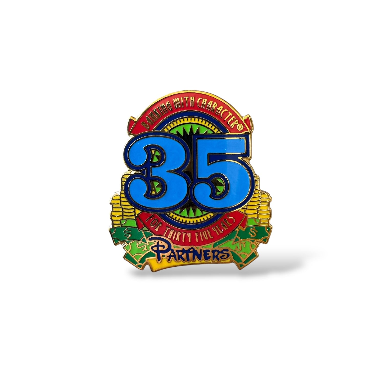 DEC Cast Blast Partners 35 Years Pin