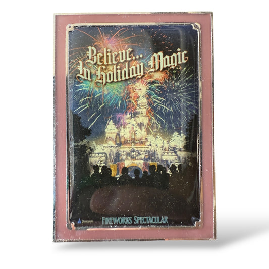WDI Sleeping Beauty Castle Believe In Holiday Magic Pin