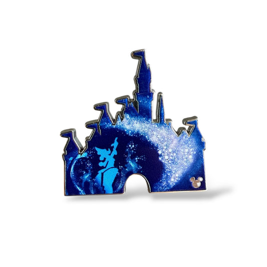 Cast Lanyard Sleeping Beauty Castles Sorcerer Mickey Hidden Mickey Pin