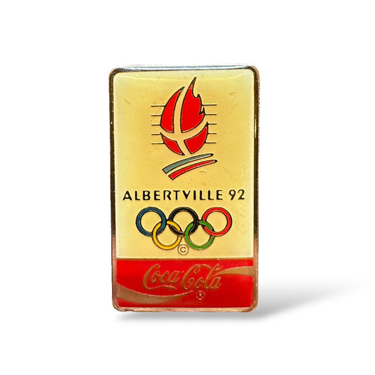 Albertville 1992 Olympics Coca-Cola Pin