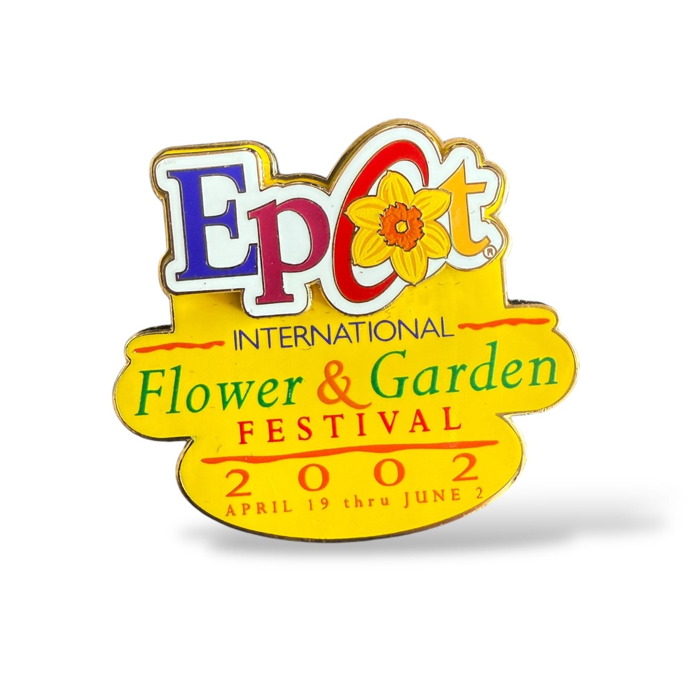 WDW Epcot International Flower & Garden Festival 2002 Scented Pin