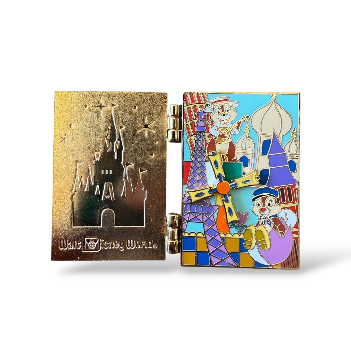 WDW Attraction Posters It's a Small World Pin